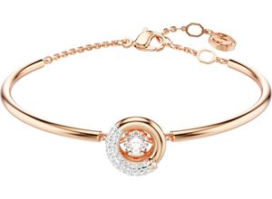 9009656922590 - Armreif SWAROVSKI Schmuck Geschenk Armschmuck Dextera 5692259 Armbänder Gr M Metall rosegold (roségoldfarben kristallweiß kristallweiß) Damen mit Zirkonia (synth)