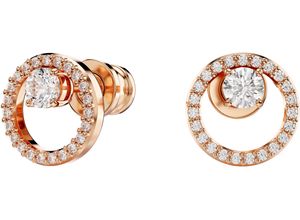 9009656922637 - Paar Ohrstecker SWAROVSKI Schmuck Geschenk Constella Ohrringe 5692262 5692263 Ohrringe Gr Metall rosegold (roségoldfarben kristallweiß kristallweiß) Damen mit Zirkonia (synth)