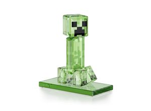 9009657012498 - Dekofigur SWAROVSKI Kristallfigur Sammelfigur Minecraft Creeper grün (grün schwarz) Dekofiguren Ø Minecraft Creeper Kristall