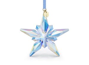9009657018445 - Dekohänger SWAROVSKI Sammelfigur Annual Edition Jubiläumsornament 130 Jahre 2025 hellblau kristallweiß goldfarben Dekohänger Kristallglas Metall Baumwolle Kristall 9009657018445 - Dekohänger SWAROVSKI Sammelfigur Annual Edition Jubiläumsornament 130 Jahre 2025 hellblau kristallweiß goldfarben Dekohänger Kristallglas Metall Baumwolle Kristall