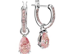 9009657235668 - Paar Creolen SWAROVSKI Ohrringe Millenia Attract Drop Tropfenschliff 5636716 5723564 5723566 Ohrringe Gr Metall rosa (metallfarben rosa rosa) Damen mit Kristall