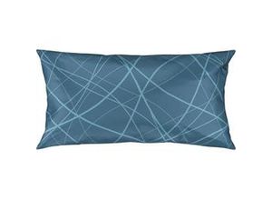 9009818160006 - Kissenhülle Alex Design in Blau ca 40x80cm