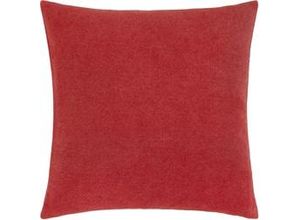 9009818176182 - Zierkissen Ruby in Rot ca 40x40cm