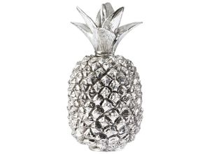 9009852283617 - Dekoananas  Silber  Kunststoff  28 cm  Kunsthandwerk stehend zum Stellen  Dekoration Skulpturen & Dekoobjekte Dekoobjekte