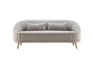 9009852567571 - Sofa Jannike Grau Velours