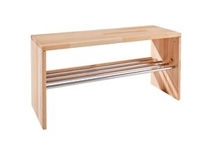 9009852645491 - Schuhregal Buche Holz Metall Kernbuche 81x405x30 cm Garderobe Schuhaufbewahrung Schuhregale 9009852645491 - Schuhregal Buche Holz Metall Kernbuche 81x405x30 cm Garderobe Schuhaufbewahrung Schuhregale