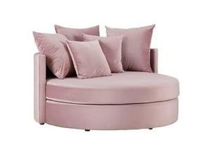 9009852866834 - Sofa Elena Rosa Samt