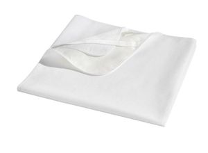 9009909607885 - SCHLAFWOHL SILVER® Matratzenschutz-Auflage • Molton Matratzen Unterlage • Matratzenschoner • Inkontinenz Auflage • Topper • Schoner • wasserdicht 90x200 cm • weiß