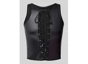 9009984272503 - Tanktop mit Schnürung Modell Night Universe