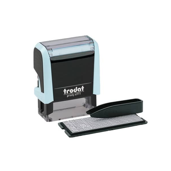 9010035808534 - trodat Stempel Printy Typom 40 SB Paste blau+Kis schw 4911