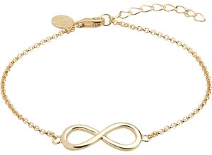 9010050003723 - Damen Armband Infinity XS2764G 925er Silber gold