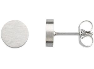 9010050024568 - Herren Ohrstecker Edelstahl silber