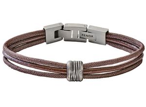 9010050134069 - Herren Armband Edelstahl braun