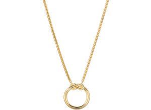 9010050155323 - Damen Kette mit Anhänger 925er Silber gold