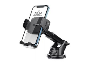 9010050170784 - Auto-Handyhalterung Armaturenbrett-Handyhalterung 360° drehbar Einhandbedienung Auto-Windschutzscheibenhalterung (4–7 Zoll Smartphone)