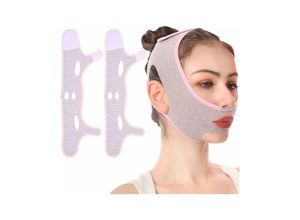 9010050184989 - Line Facial Lifting Bandage Schlankheitsmaske Gesichtsschlankheit – wiederverwendbar Anti-Falten-Maske für Doppelkinn und schlaffe Haut