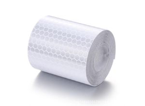 9010050192243 - Cyslmuk - 1 m x 5 cm hochwertiges reflektierendes Klebeband und reflektierendes Klebeband zum Schneiden von wetterfestem Warnband reflektierender