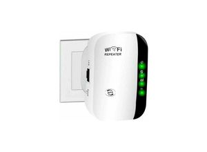 9010050203079 - Cyslmuk - WLAN-Verstärker 24-G-Heim-Wireless-Internet-Verstärker Super Enhanced Wi-Fi Range Repeater 300 Mbit s