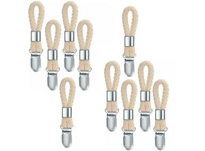 9010050212163 - Cyslmuk - 10 Stück Küchenhandtuch-Clips Geschirrtuch-Clip multifunktionale Metall-Geschirrtuch-Clips Aufbewahrungsclip zum Aufhängen von