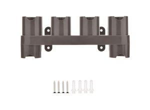 9010050220267 - Cyslmuk - Wandmontierter Zubehörhalter Adapter-Konverter-Set für Dyson V11 V10 V8 V7 Ersatz für Dyson Staubsauger (6 Aufbewahrungssteckdosen)