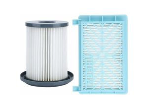 9010050247325 - Ersatzteile Hepa-Filter + Patronenfilter für Philips FC8732 FC8733 FC8734 FC8736 FC8738 FC8740 FC8748 Staubsauger