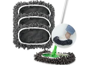 9010050251070 - 3er-Pack wiederverwendbare Swiffer Mop-Reinigungspads verbesserte Nass- und Trockenwischtücher waschbare Mop-Nachfüllungen Anti-Staub-Moppbezüge