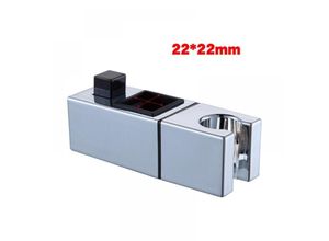 9010050252794 - Cyslmuk - Duschhalterung Duschstangen-Hebesitz fester Sitz Duschzubehör Badezimmerzubehör Duschhalterung (Vierkantrohr 22 x 22 mm) 9010050252794 - Cyslmuk - Duschhalterung Duschstangen-Hebesitz fester Sitz Duschzubehör Badezimmerzubehör Duschhalterung (Vierkantrohr 22 x 22 mm)