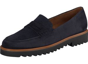 9010095637884 - paul green Slipper Blockabsatz Leder für Damen blau 375