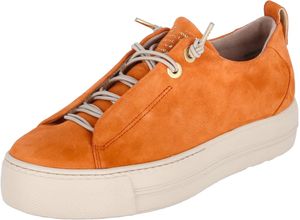 9010095839370 - paul green Super Soft Sneaker Slip-In Leder für Damen orange 375