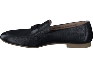 9010095848303 - paul green Slipper Glattleder Zierriemen für Damen schwarz 38