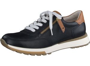 9010095865591 - paul green Sneaker Glattleder Wechselfußbett für Damen schwarz 38