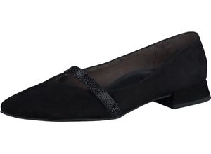 9010095922669 - paul green Slipper Blockabsatz Leder für Damen schwarz 37