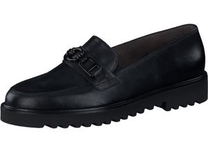 9010095924526 - paul green Loafer Blockabsatz Leder für Damen schwarz 37