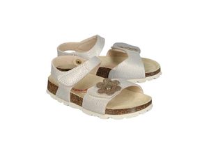 9010159517305 - - Klett-Sandalen GLITZERBLUME in gold Gr28