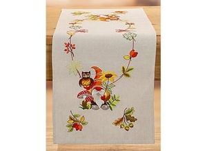 9010251104083 - Stickläufer Herbst-Wichtel 9010251104083 - Stickläufer Herbst-Wichtel