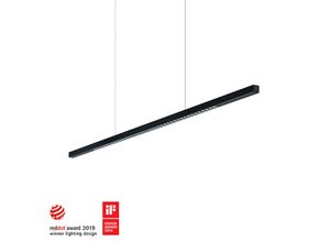 9010299029027 - Linetik LED-Hängeleuchte schwarz 4000K