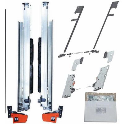 9010582004403 - BLUM MOVENTO BLUMOTION S 760H Schubladenschienen 380mm Vollauszug 40kg SET m TIP-ON Funktion und Seitenstabilisierung