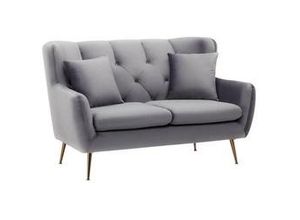 9010585035558 - Sofa Linus Hellgrau Samt