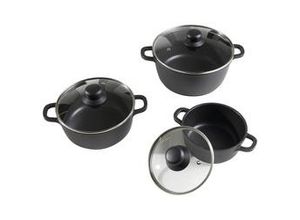 9010585039679 - Kochtopfset Mia in Schwarz 6-teilig