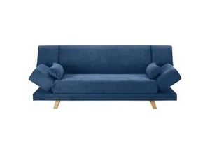 9010585103400 - Schlafsofa Funky blau Webstoff