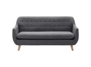 9010585104865 - Sofa Dilly Grau Leinenoptik