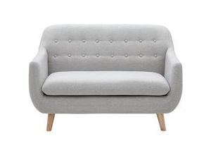 9010585104872 - Sofa Dilly Hellgrau Leinenoptik