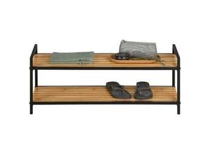 9010585238676 - Schuhregal in Braun Schwarz