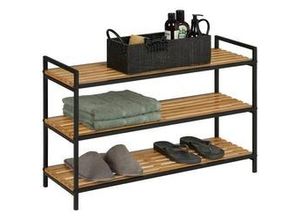 9010585238683 - Schuhregal in Braun Schwarz