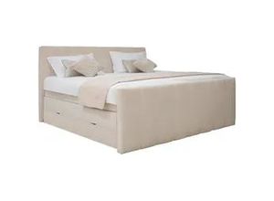 9010585345947 - Boxspringbett Malaga Beige ca 160x200cm