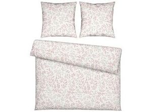 9010585348238 - Bettwäsche Siglinde XXL in Grau Rosa ca 200x220cm