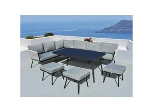 9010585349396 - Loungegarnitur-Set Michael Grau