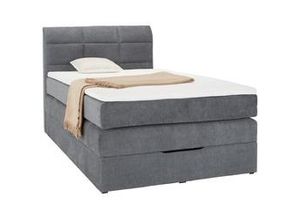 9010585364764 - Boxspringbett in Grau ca 100x200cm