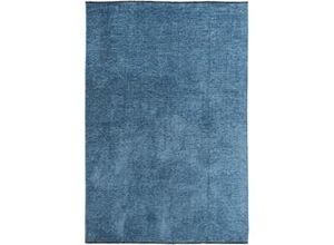 9010585419532 - Webteppich Silke 1 in Blau ca 80x150cm