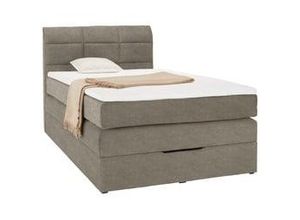 9010585432678 - Boxspringbett in Braun ca 140x200cm 9010585432678 - Boxspringbett in Braun ca 140x200cm